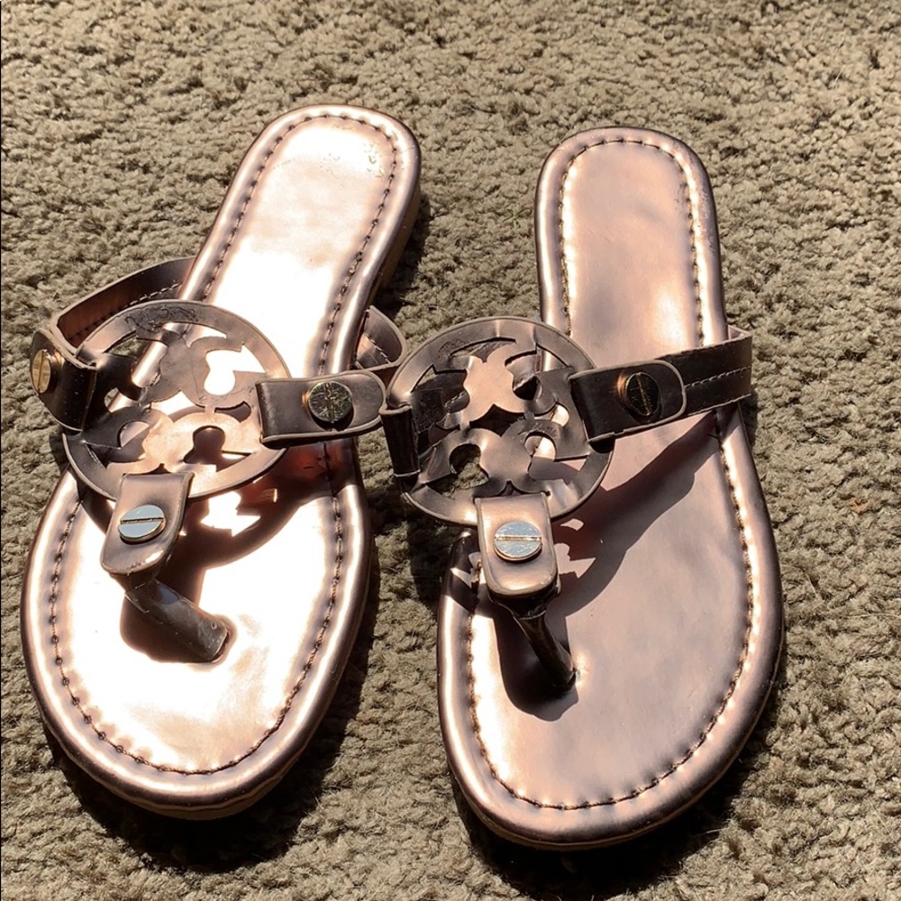 Tory Burch Gold sanders